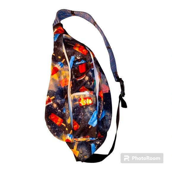 KAVU Popsicle Galaxy Ice Rope bag adjustable strap signature CROSSBODY SLING